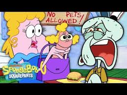 Also, her face is a slightly different shape. Letting Animals Loose At The Krusty Krab A Place For Pets Full Scene Spongebob Youtube Spongebob Funny Spongebob Episodes Spongebob