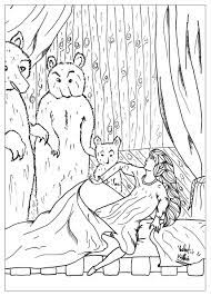 These pages are work of art so you can complete your own artwork piece. Goldlocks Fairy Tales Adult Coloring Pages