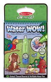 Water Wow Animals On The Go Travel Activity Animal Books Animal Coloring Books Travel Toys