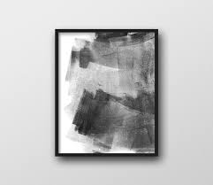 Abstract Art Black And White Wall Art Minimalist Painting Black Grey Art Prints Scan Abstract Painting Print Minimalist Painting Modern Abstract Painting