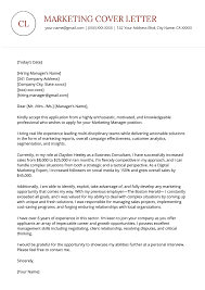 New teacher cover letter example. Marketing Cover Letter Example For Free Download
