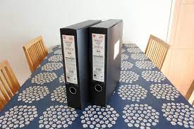 ダイソー 2穴リングファイルに見えるファイルケースでスッキリ収納 収納 アイデア ダイソー ファイル ダイソー