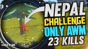 Do you think you can survive on a deserted island? Awm Challenge Accepted 23 Kills By Nepal Garena Free Fire Total Gaming Youtube