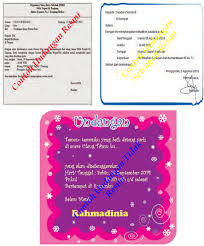 Sebutkan Persamaan Dan Perbedaan Surat Undangan Resmi Dan Tidak Resmi Kumpulan Surat Penting