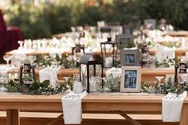 Rustic Burgundy Barn Wedding Glamour Grace Wedding Table Centerpieces Rustic Rustic Wedding Table Long Table Centerpieces