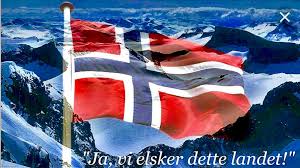 Det norske flagget, symbolet på det frie demokratiske norge. Facebook