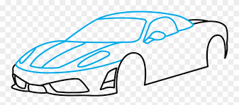 Formula 1 drawing easy how to draw a flying car easy f1 s 2018 cars e with a new is related to drawing ideas. Cars Drawings Sport Car Drawing Step By Step Clipart 647845 Pinclipart