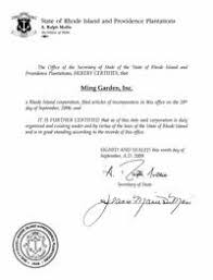 A letter of good standing may only be requested by an authorized representative of the entity listed as the applicant on the front of this request. Rhode Island Certificate Of Good Standing Harbor Compliance