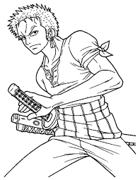 Téléchargez des milliers de coloriages classés par thématiques pour enfants et adultes. Coloriage Zoro One Piece A Imprimer Sur Coloriages Info