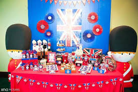 Decorations for such an event should include british flags, 'keep calm' posters, and plenty of traditional pub foods (or a tea. London Themed Boy S First Birthday Party Spaceships And Laser Beams