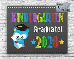 Instant Download Printable Kindergarten Graduate 2020 Etsy Kindergarten Graduation Pictures Kindergarten Graduation Graduation Pictures