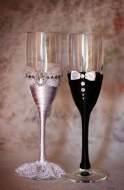 Copas Decoradas Para Novios Para 3 Estilos Decorativos Copas Decoradas Para Novios Copas De Novios Copas Boda