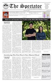 Volume 113 Issue 1 by The Stuyvesant Spectator - Issuu