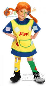 Wenn deine lieblingsfigur aus der kindheit pippi langstrumpf ist und du schon immer diese roten zöpfen und langen bunten strümpfe tragen wolltest.dann solltest du dich. Micki Pippi Langstrumpf Kostum Komplett Partydeko Partyartikel Fur Mottopartys Im Fixefete De Shop Kaufen