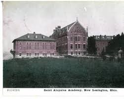 Saint Aloysius Academy New Lexington Ohio Ohio Postcard Collection Postcard Collection Postcard Appalachia