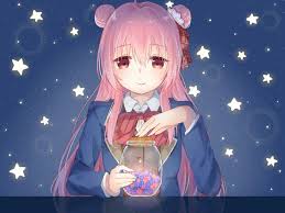 Sato Matsuzaka Anime Colorful Art Yandere