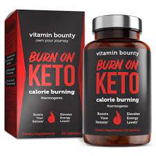 Vitamin Bounty Burn On Keto Thermogenic Calorie Burner Capsules 60 Ct Keto Pills Exogenous Ketones Thermogenic