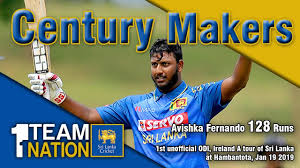 He is a right handed batsman and right arm medium fast bowler. Century Makers Avishka Fernando S 128 Vs Ireland A In Hambantota Youtube