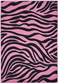 Pink Animal Print Zebra Design Area Rug 5 0 X7 0 Ottomanson Http Www Amazon Com Dp B00i0d44ce Ref Cm Sw R Pi Dp U Zebra Area Rug Zebra Rug Black Area Rugs