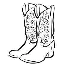 Images Of Cowboy Boots Clipart Best Cowboy Boots Drawing Western Clip Art Cowboy Boot Tattoo