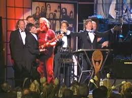 The Dead Getting Inducted Into Rock N Roll Hall Of Fame Jerry Couldn T Make It So They Brought A Stand In Circa 1994 Grateful Dead Greatful Dead Grateful