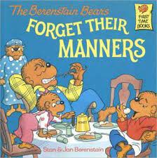 Berenstain bears forget their manners coloring pages. The Berenstain Bears Forget Their Manners By Stan Berenstain