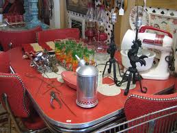 1950s formica and chrome tables gaining