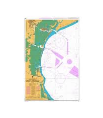 British Admiralty Nautical Chart 1483 Approaches To Chioggia Malamocco Venezia And Marghera