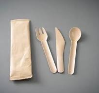Biodegradable Compostable Sugarcane Bagasse Paper Cutlery ...