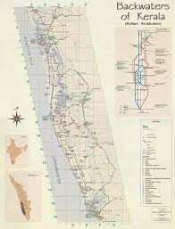 Animated map of kerala god s own country. Spice Routes Luxury House Boats The Backwaters Of Kerala Backwater Maps Attractionsinthebackwaters Lakes Lagoons Rivers Islands Facebook