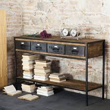 Side Table Manufacture Maisons Du Monde Meuble Style Industriel Decor Industriel Ameublement Industriel Vintage