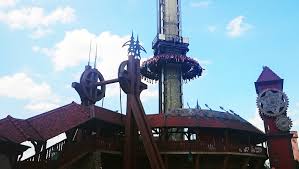 Кричит сначала артур, потом антонио. Scream Im Heide Park Geschlossen Free Fall Tower 2018 Ausser Betrieb