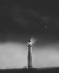Black And White Lighthouse Black And White Lighthouse Photography Coastal Landscape Etsy Coastal Decorating Living Room Coastal Decor Wall Decor Printables