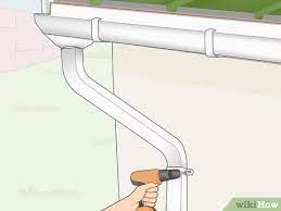 Evaluate and plan the gutter replacement project. How To Install Vinyl Gutters 13 Steps With Pictures Wikihow