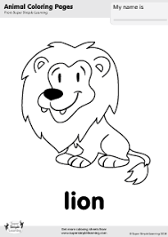 Lion coloring pages are a fun way for kids to learn about the animal kingdom. Lion Coloring Page Super Simple
