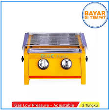 Getra etk222 griller 4 burner kompor panggang 4 tungku gas bbq etk 222 Kompor Gas Buat Bakar Sosis Alat Dapur Terbaru