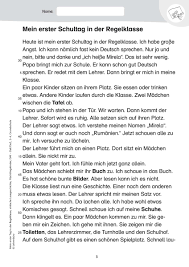 Cora muss gewaschen werden / fotokarten text für die 4. Grundschule Unterrichtsmaterial Daf Daz Lesen Und Textverstandnis