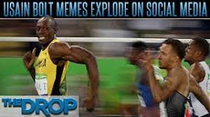 Maybe you would like to learn more about one of these? Usain Bolt 100 Meter Win Sparks Internet Memes The Drop Presented By Add All Def Youtube