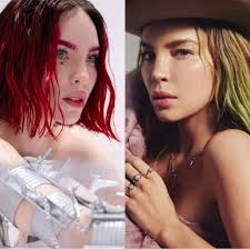 Rojo❤️ o verde💚? VOTA🔥 por el look de Belinda que más te gusta ⁠ 📸  @belindapop⁠ Celebrities