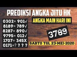 Prediksi Angka Jitu Hk Hari Ini Sabtu 23 Mei 2020 Youtube