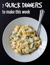 7 Quick Dinners To Make This Week Food Healthy Dinner Recipes Healthy Dinner
