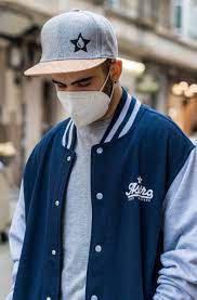 Chaqueta Beisbolera Logo Astro Solapa Astro Cafe