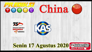 Prediksi China Hari Ini Senin 17 Agustus 2020 Togel China Prediksi Togel Kas Youtube