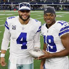 Cowboys News Amari Cooper Dak Prescott Contract Discussions Pretty Active Dallas Cowboys Football Team Amari Cooper Dallas Cowboys Jersey