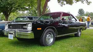 Dodge (usa) dart 5th generation is constructionally closely related also to plymouth valiant 4gen, plymouth scamp. 1975 Dodge Dart Special Edition In Black Youtube