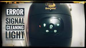 Top cover cleaning light • a initial. How To Clean The Nescafe Barista Coffee Machine Youtube