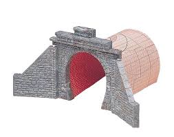 I've modelled tunnel in civil 3d. Faller 120558 Tunnelportal Fur Dampfbetrieb 1 Gleisig Bausatz H0 Lokschuppen Berlinski