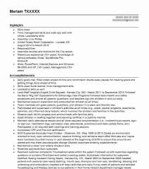 Mail Processing Clerk Resume Example Resumes Misc Livecareer