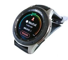 46mm galaxy watch in silver set on wireless charger, with watchface showing charging status at 75 percent. Samsung Galaxy Watch Smartwatch 46mm Gps Nfc 5atm Bluetooth Reloj Inteligente Sm R800