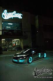 Audi r8 audi 2017 sport cars race cars bugatti lamborghini west coast customs cadillac xts tron legacy. West Coast Customs Teamed With Monster Cables Done With A Tron Themed Audi R8 Sport Cars